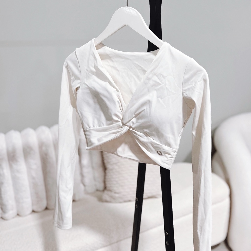 Elegant White Crop Top